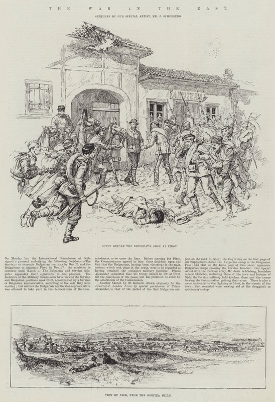 The War in the East by Johann Nepomuk Schonberg
