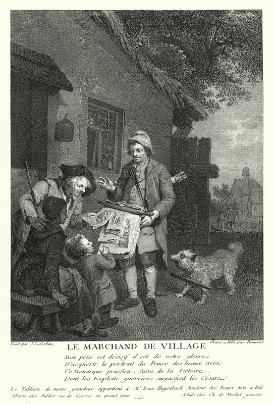The Village Merchant by Johann Conrad Seekatz