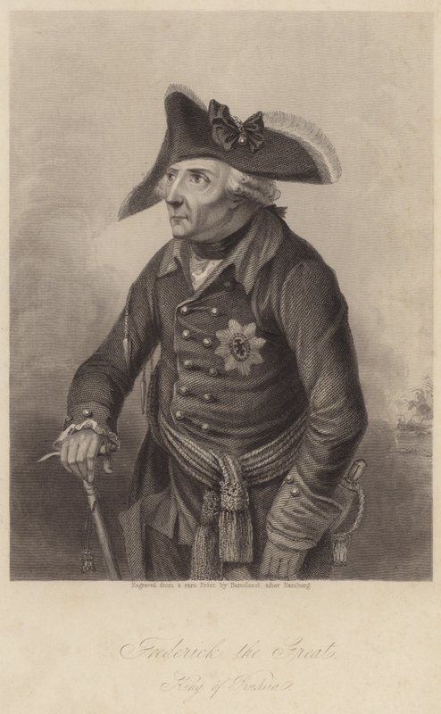 King Frederick II of Prussia by Johann Heinrich Ramberg