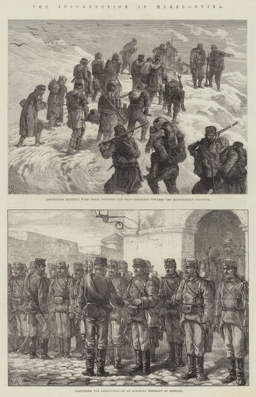 The Insurrection in Herzegovina by Johann Nepomuk Schonberg