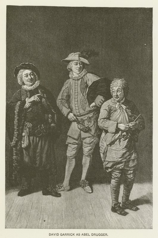 David Garrick as Abel Drugger by Johan Joseph Zoffany