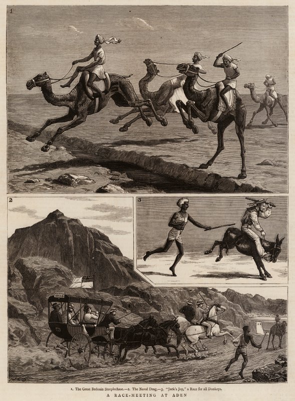 A Race-Meeting at Aden by John Charles Dollman