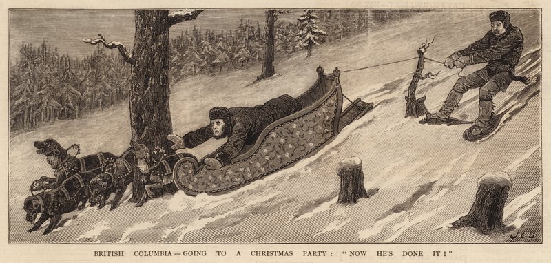 British Columbia, Going to a Christmas Party, Now He