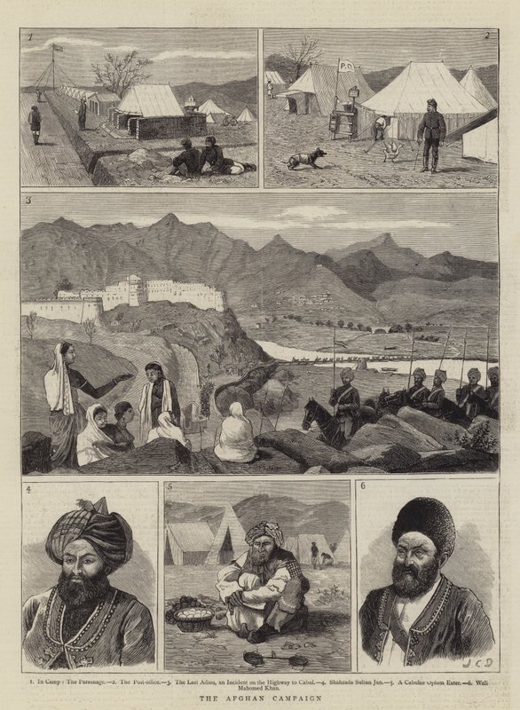 The Afghan Campaign by John Charles Dollman