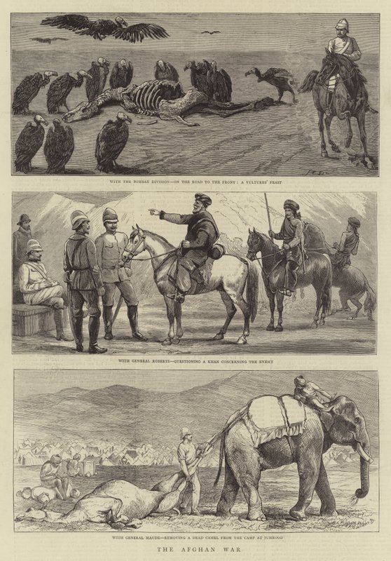 The Afghan War by John Charles Dollman