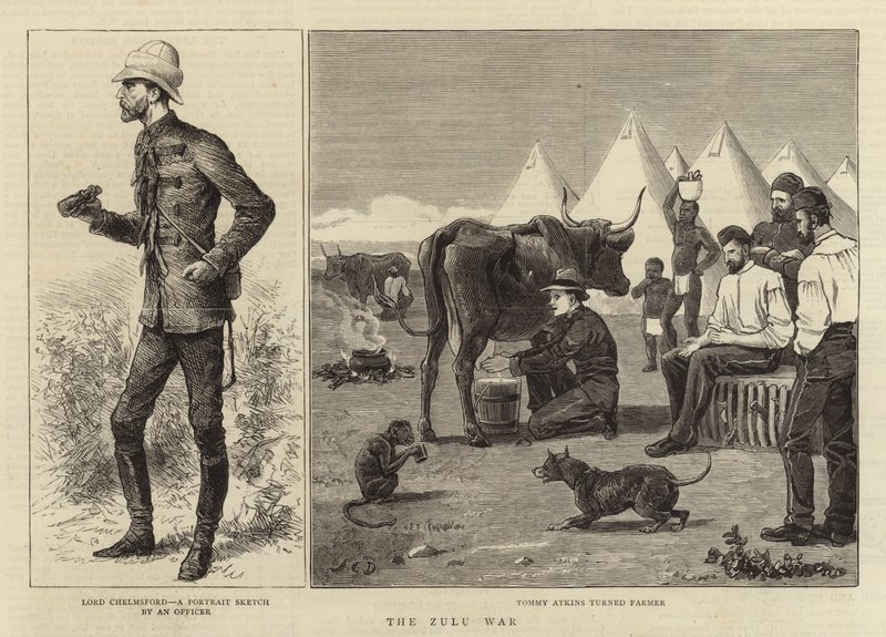 The Zulu War by John Charles Dollman
