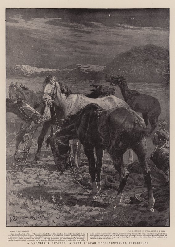 A Moonlight Bivouac, a Real Though Unconventional Experience by John Charlton