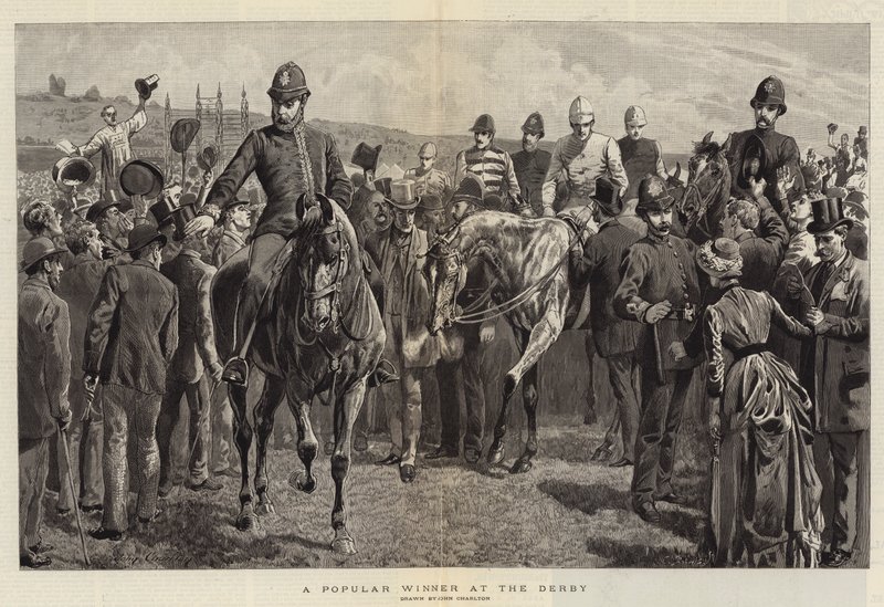 A Popular Winner at the Derby by John Charlton