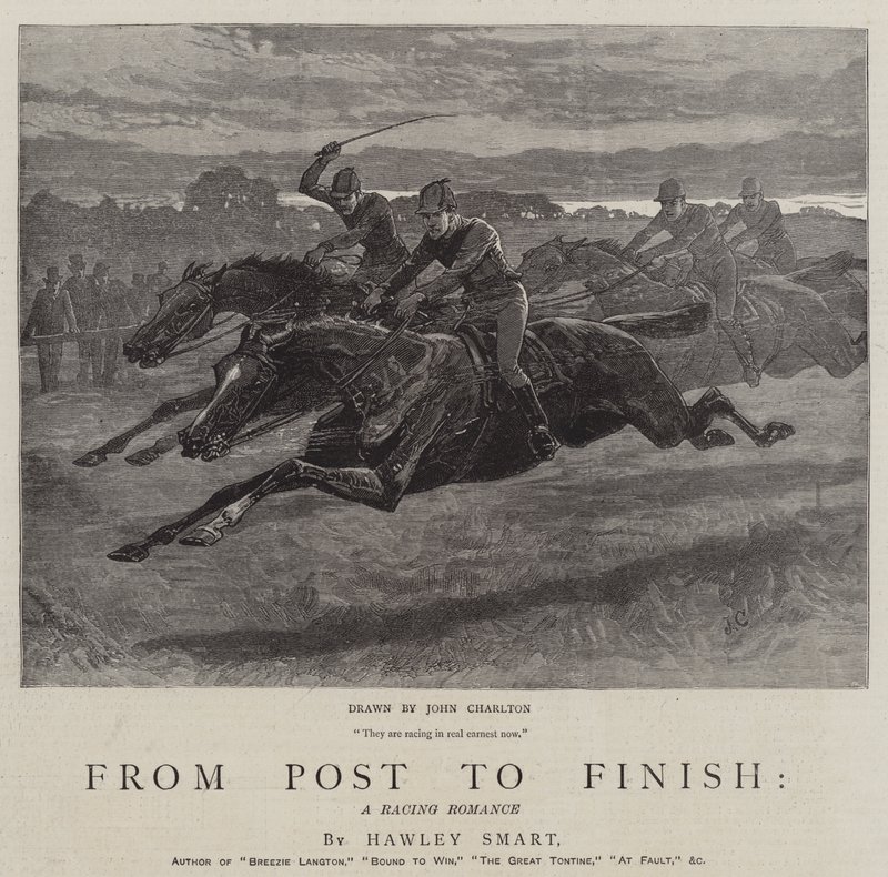 From Post to Finish, a Racing Romance by John Charlton