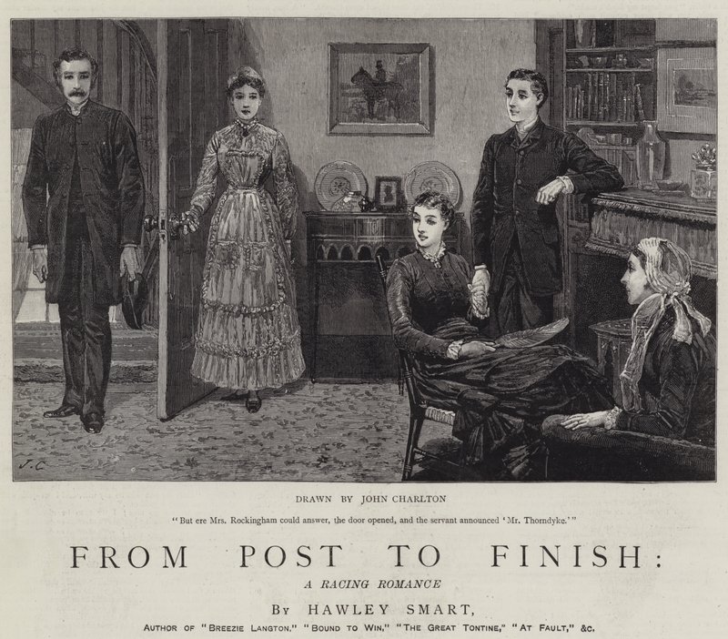 From Post to Finish, a Racing Romance by John Charlton