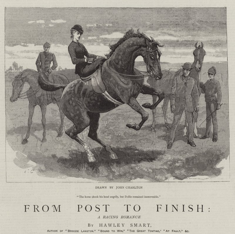 From Post to Finish, a Racing Romance by John Charlton