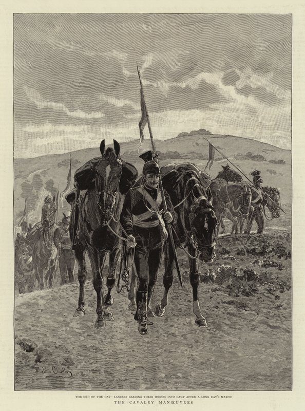The Cavalry Manoeuvres by John Charlton