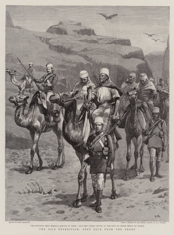 The Nile Expedition, sent back from the Front by John Charlton