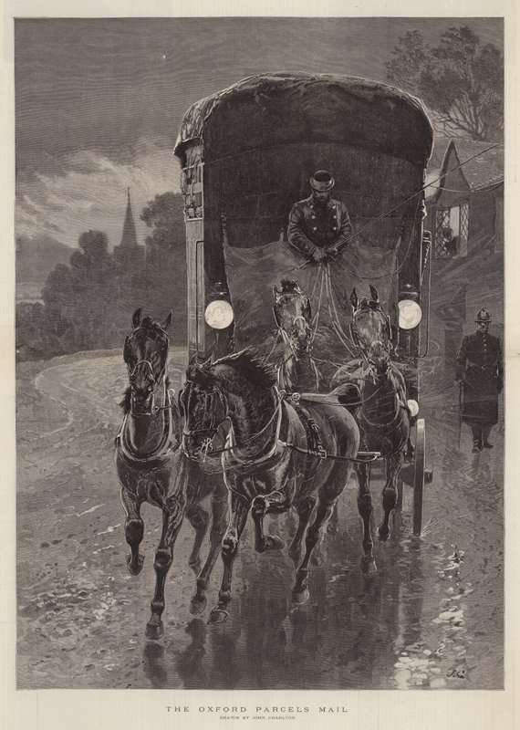 The Oxford Parcels Mail by John Charlton
