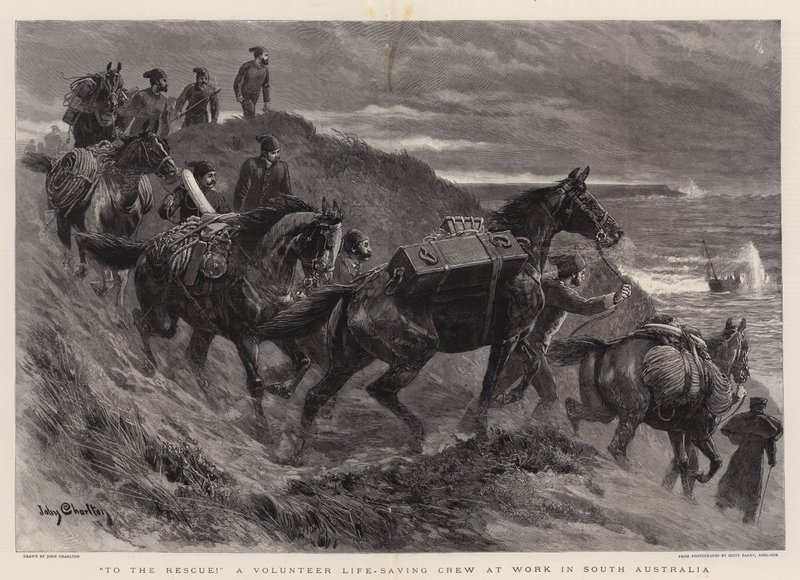 To the Rescue! A Volunteer Life-Saving Crew at Work in South Australia by John Charlton