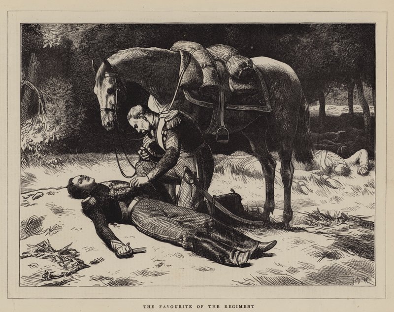 The Favourite of the Regiment by John Dawson Watson