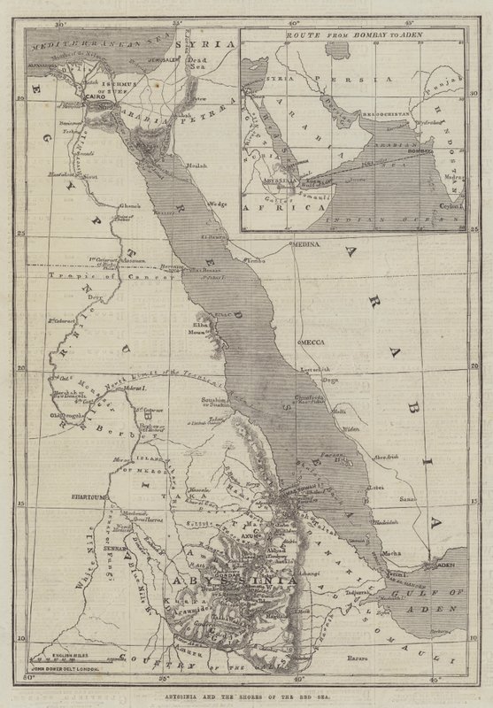 Abyssinia and the Shores of the Red Sea by John Dower
