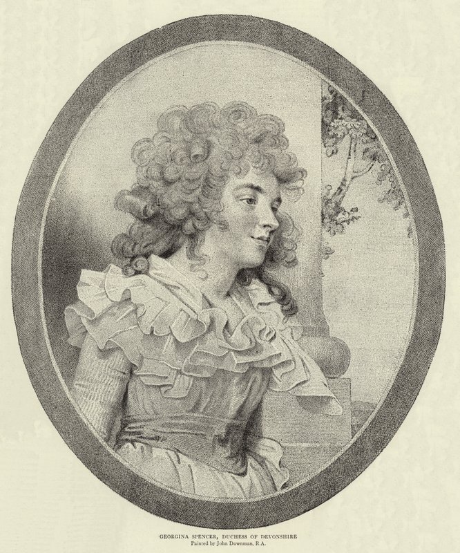 Georgina Spencer, Duchess of Devonshire by John Downman