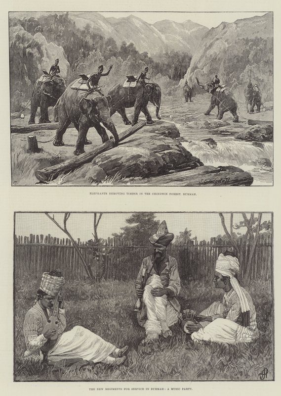 Sketches of Burma by John Edward Goodall