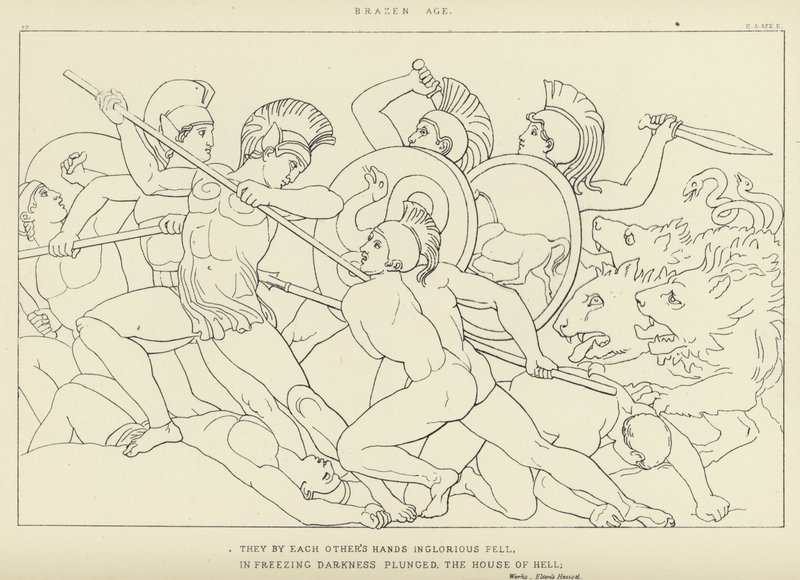 Brazen Age by John Flaxman