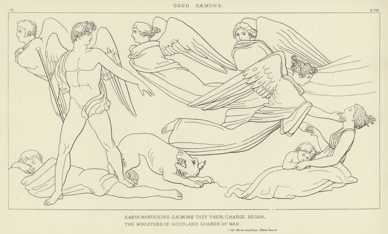 Good Daemons by John Flaxman