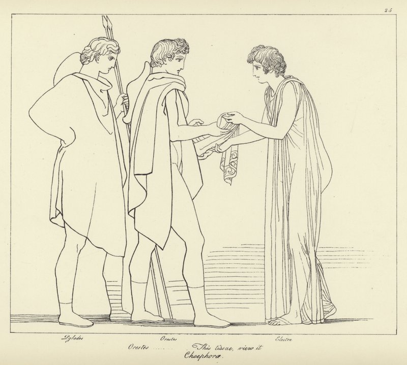 Orestes by John Flaxman