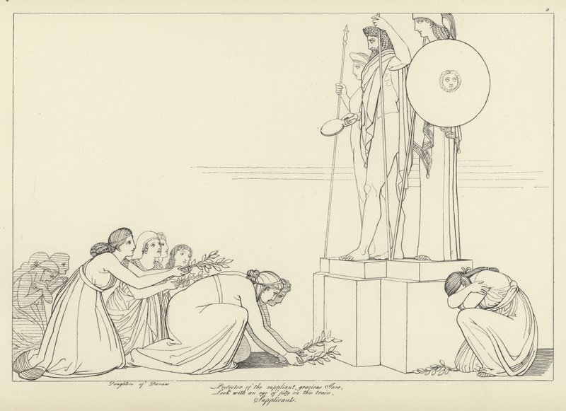 The Supplicants by John Flaxman