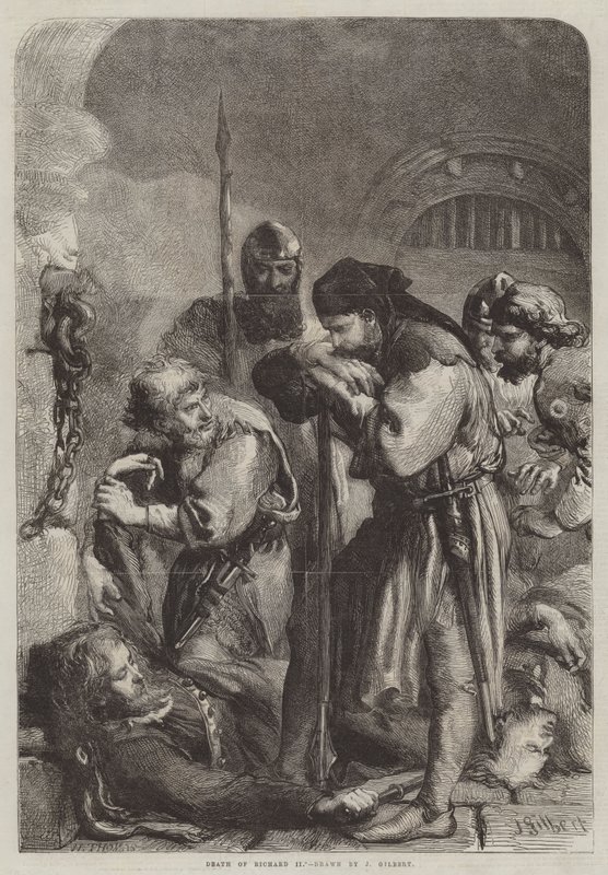 Death of Richard II by John Gilbert