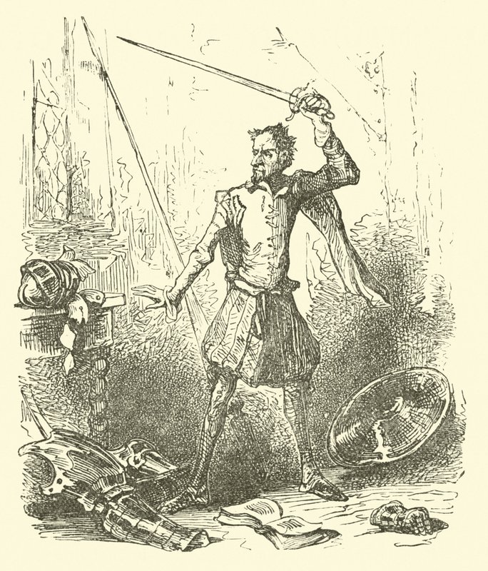 Don Quixote by John Gilbert
