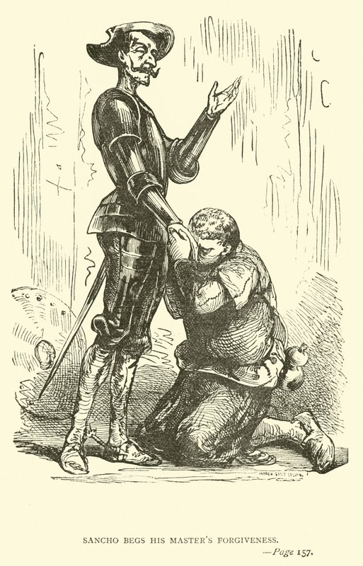 Sancho Bags His Master