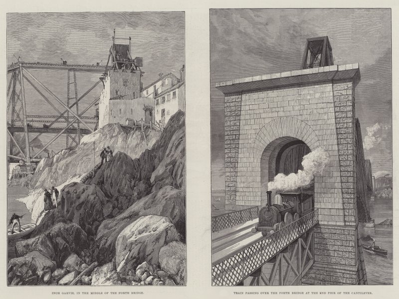 The Forth Bridge by John Gilbert
