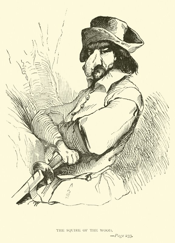 The Squire of the Wood by John Gilbert