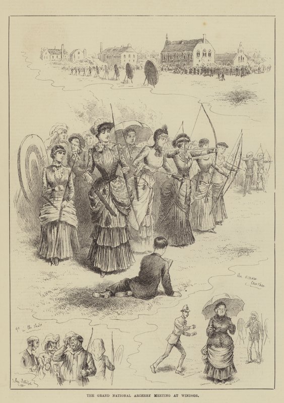 The Grand National Archery Meeting at Windsor by John Jellicoe