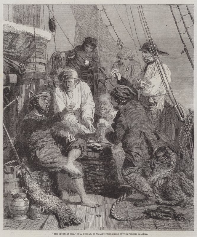 The Storm at Sea by John Morgan