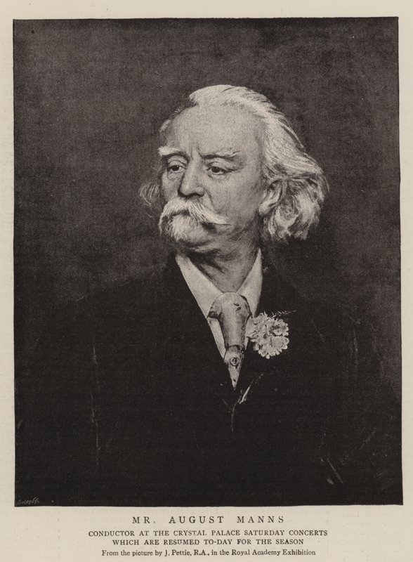 Mr. August Manns by John Pettie