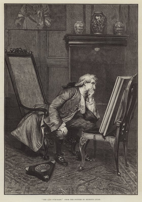 The Last Purchase by John Seymour Lucas