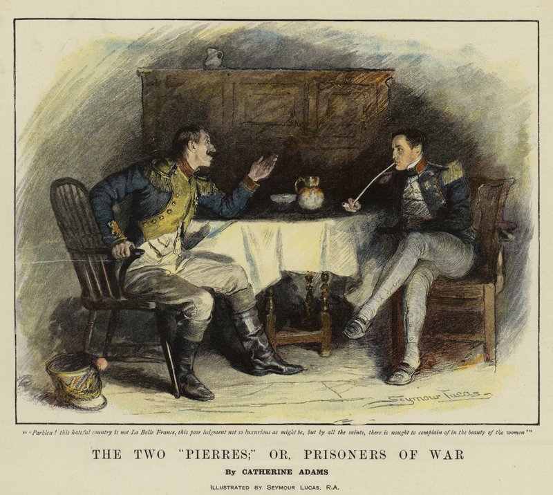 The Two Pierres; or, Prisoners of War by John Seymour Lucas