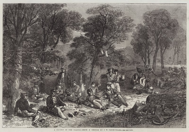 A Picnic in the Baltic by John Wilson Carmichael