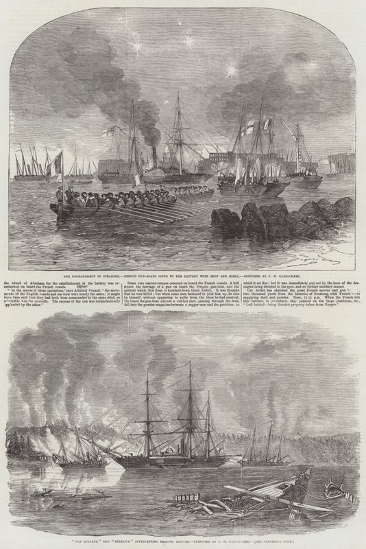 The Bombardment of Sveaborg by John Wilson Carmichael