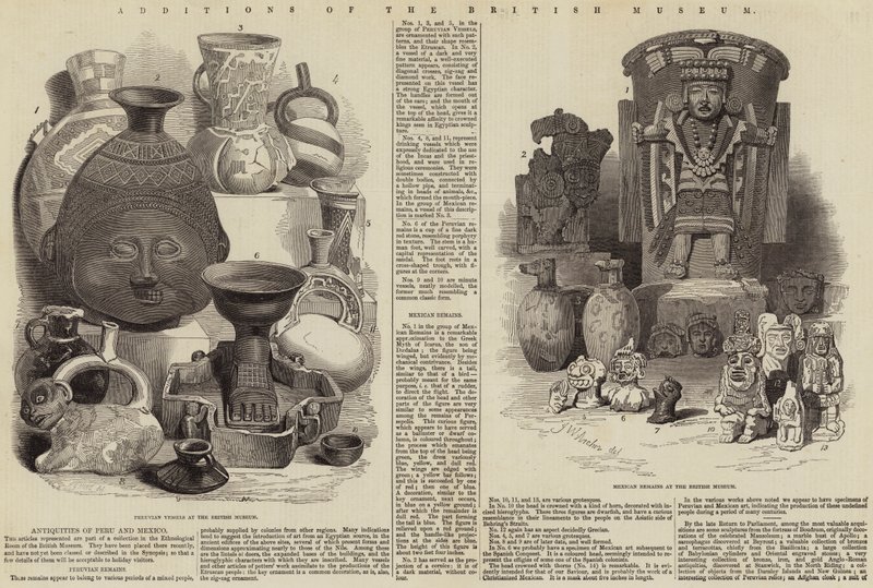 Additions of the British Museum by John Wykeham Archer