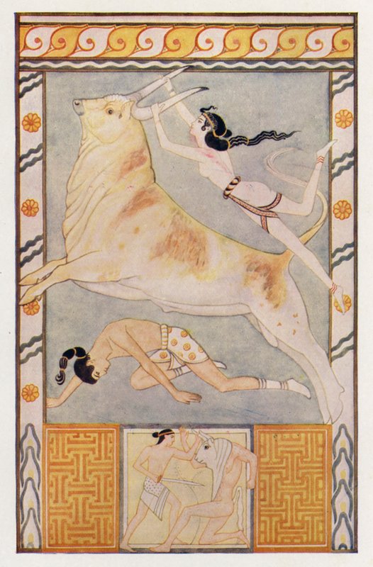 The Bull-Baiters by John (after) Duncan