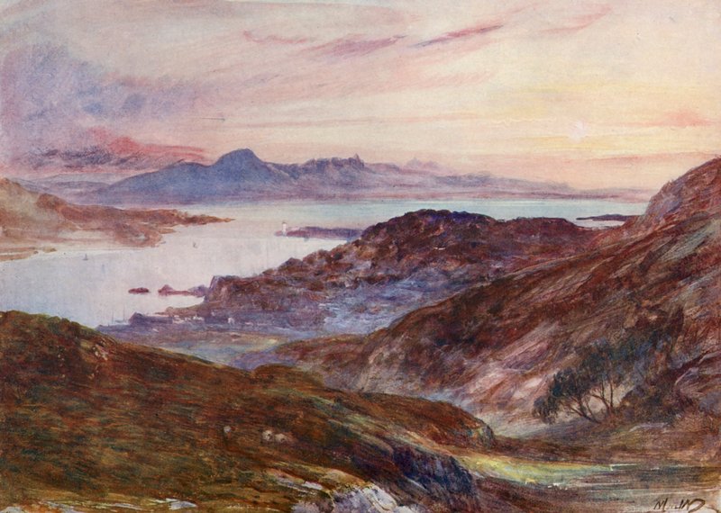 Skye, from Strome Ferry by John (after) MacWhirter