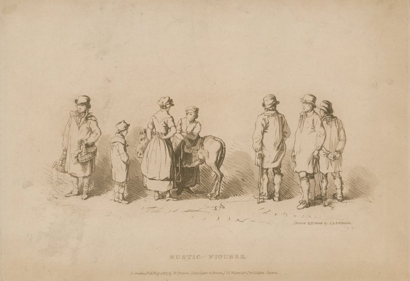 Rustic Figures by John Augustus Atkinson