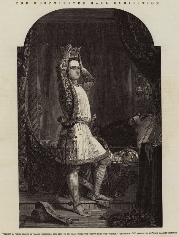 The Westminster Hall Exhibition by John Callcott Horsley