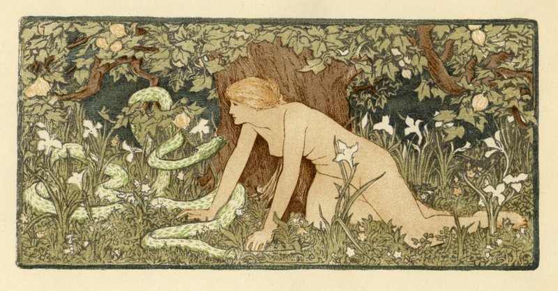 Eve and the Serpent by John Dickson Batten