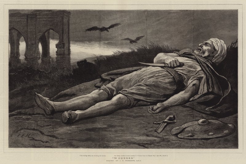 Wounded by John Evan Hodgson