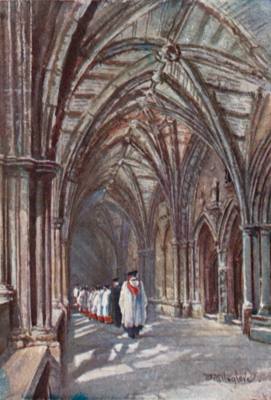 Cloisters of Westminster Abbey by John Fulleylove