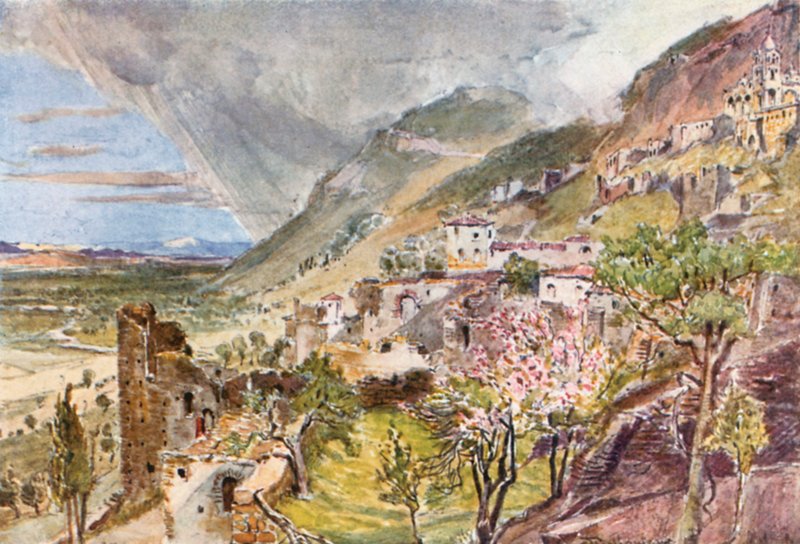 Mistra and the Valley of the Eurotas by John Fulleylove