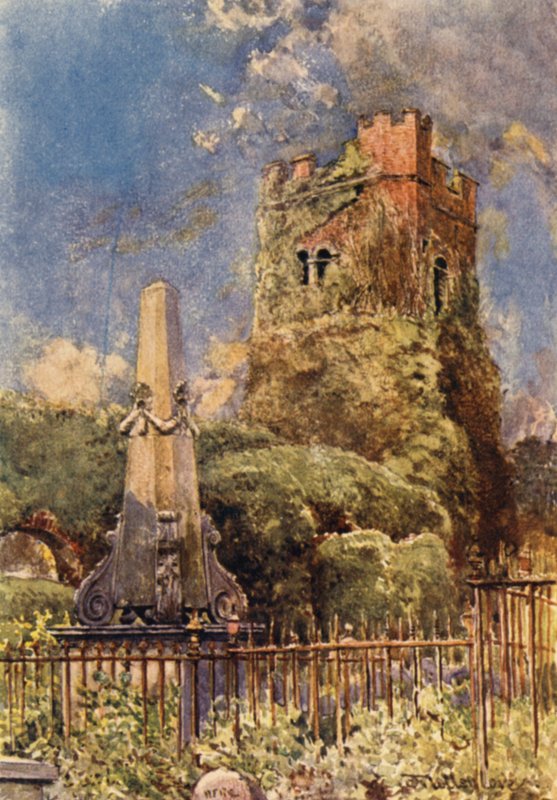 Ruined Church at Stanmore by John Fulleylove