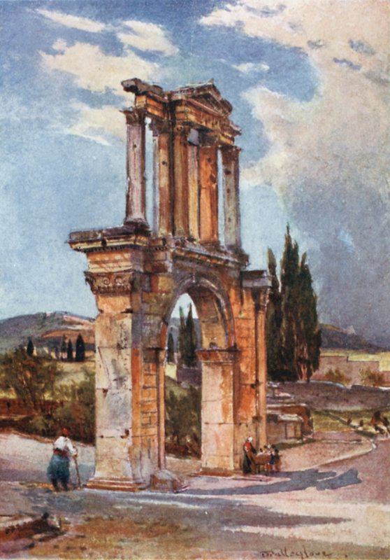 The Arch of Hadrian by John Fulleylove